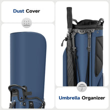 Load image into Gallery viewer, Findway Golf Stand Bag 7 Way, Lightweight Golf Bag for Men Women, Golf Club Carry Bag with Multiple Pockets, Detachable Dual Straps
