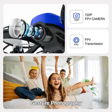 Load image into Gallery viewer, Drones for Kids with Camera, Rc Drone Indoor Small Helicopter, Birthday Gifts for Boys and Girls Beginners Friendly, Mini Quadcopter Toy
