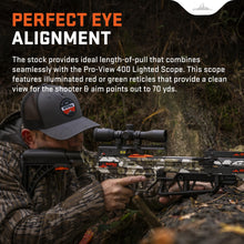 Load image into Gallery viewer, Wicked Ridge by TenPoint Warrior 400, Peak XT - 400 FPS - Uncompromising Performance Under $500 - Includes Pro-View 400 Lighted Scope, Rope Cocker &amp; Three Match 400 Arrows
