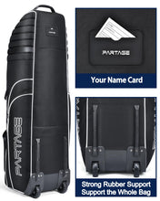 Load image into Gallery viewer, Partage Golf Travel Bag with Wheels, Airline Travel Case, 900D Oxford
