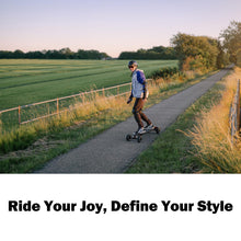 Load image into Gallery viewer, Pro 4WD All-Terrain Off Road Electric Skateboards, Top Speed of 35 Mph, 24 Miles Range, 7000W Quad Motor, IP55 Waterproof
