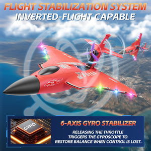 6CH Amphibious RC Plane for Water, Land & Air, Remote Control Airplane Flying Boat Toys,2.4GHz 6-axis Gyro Stabilizer RTF (Black)