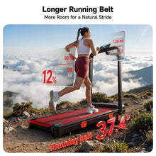 Load image into Gallery viewer, RHYTHM FUN Treadmill with Incline - Matt Black
