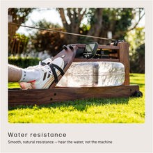 Load image into Gallery viewer, WaterRower Walnut Rowing Machine with S4 BLE Monitor - Lo-Rise
