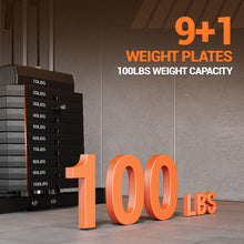 Load image into Gallery viewer, Home Gym Equipment, Multifunctional Workout Station with 100LBS Weight Stack, Home Gym Machine
