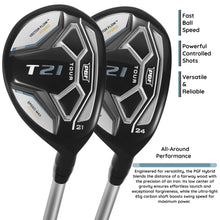 Load image into Gallery viewer, PGF T21 Men's Complete Golf Club Package Set[17-Pieces][Black][Hand: Right] [Length: Standard]
