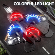 Load image into Gallery viewer, Foam Remote Control Airplanes RC Planes for Kids Adults 4-8, Remote Control Planes Fighter Jet with Light, 360° Flip Fighter Jet Toy
