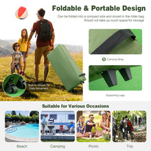 Load image into Gallery viewer, Goplus Camping Tent Cot, 5-in-1 Folding Camping Bed with Awning, Air Mattress, Sleeping Bag, Bedspread, Off Ground Elevated 1-2 Person Cot Tent with Carrying Bag, Air Pump for Camping Picnic Outdoor
