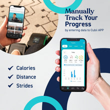 Load image into Gallery viewer, Cubii JR1, Under Desk Elliptical, Bike Pedal Exerciser, Seated Elliptical, Work from Home Fitness, Mini Elliptical Machines for Home Use, Exerciser for Seniors, Desk Exercise, Aqua…
