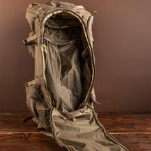Load image into Gallery viewer, Eberlestock Brute 6500 Hunting Pack – Internal Frame Backpack with Cradle Hip Belt, Contour Shoulder Harness, 6500ci Capacity for Extended Backcountry Hunts – Dry Earth
