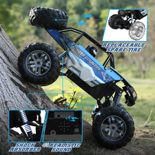 Load image into Gallery viewer, ]Large 1:8 Scale Monster Truck for Adults and Boys, Upgraded Remote Control Car with Realistic Sound, 4WD All Terrain RC Toy
