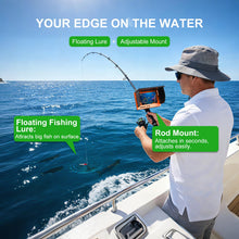 Load image into Gallery viewer, Underwater Fishing Camera 1080P HD 4.3" IPS 50ft Cable for Lake Ice Kayak
