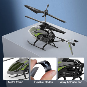 Remote Control Helicopter, S39H RC Helicopter with Altitude Hold and High & Low Speed Mode,2 Batteries, Big Size Aircraft for Adults Kids(Green)