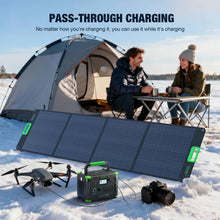Load image into Gallery viewer, Portable Power Station 1000W 999Wh Solar Generator for Outdoor Camping
