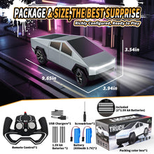 Load image into Gallery viewer, Truck Toy Remote Control Car, 2.4GHz All Terrain Truck Toy with Long Battery Life and Light Effects RC Cars
