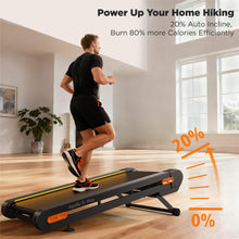 Load image into Gallery viewer, Vitalwalk Walking Pad Treadmill with Incline - Grey
