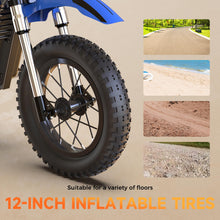 Load image into Gallery viewer, A12 Electric Dirt Bike for Kids Ages 3-10,350W Kids Electric Motorcycle 15.5 MPH MAX, 14 Miles Max Range
