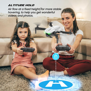 Drone With Camera 1080P for Kids And Adults, RC Quadcopter With Altitude Hold, Mini Drone With One Key Start, Waypoint Fly, Headless Mode