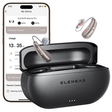 Load image into Gallery viewer, ELEHEAR-Beyond Pro Hearing Aids - Champagne Gold
