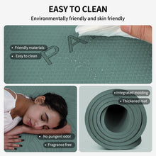 Load image into Gallery viewer, PAIDU Large Yoga Mat-72’x36’x0.4’ Extra Width ＆ Thick,Comfortable,Non-Slip Exercise Mat-Works Great on All Floor for Stretching,Yoga Studio,Gym or Home Workouts (Deepgreen)
