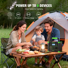 Load image into Gallery viewer, GRECELL 330W Portable Power Station 288.6Wh Solar Generator
