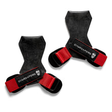 Load image into Gallery viewer, Gymreapers Weight Lifting Grips (Pair) (Red, Large)
