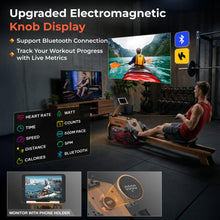 Load image into Gallery viewer, WENOKER Water Rowing Machines for Home Use - Caramel
