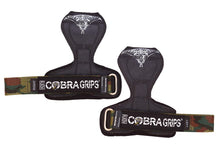 Load image into Gallery viewer, Cobra Grips Weight Lifting Gloves with Adjustable Neoprene Padded Wrist Wraps -  (PRO Milt CAMO Rubber)
