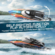 Load image into Gallery viewer, RC Boat - R308 32+ KPH Fast Remote Control Boat for Pool &amp; Lake with Portable Suitcase, 2.4GHz Racing RC Boats for Adults &amp; Kids
