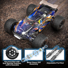 Load image into Gallery viewer, 1:16 Scale Ready to Run Fast Remote Control Car, High Speed Jump RC Monster Truck, Off Road RC Cars, 4WD All Terrain RTR RC Truck
