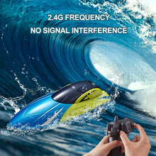 Load image into Gallery viewer, 4DRC RC Boat,S4 Remote Control Boat for Kids Adults,2 Modular Batteries,20+ MPH 2.4GHz High Speed Racing Boats for Pools and Lakes
