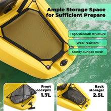 Load image into Gallery viewer, Kayak with Paddle 6.5 FT Recreational Rowing Fishing Boat with Hard Shell Recreational Ocean Kayak Sit-in one Person
