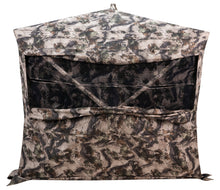 Load image into Gallery viewer, BOG Grave Digger Standing Height Ground Blind Mossy Oak with StealthZip Silent Zippers, StealthTrac Silent Windows, Water Resistant 600D Fabric, and Hub Construction for Hunting, Shooting, and Outdoor
