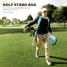 Load image into Gallery viewer, uniHimal Lightweight 7-Way Golf Stand Bag for Men &amp; Women (Green)
