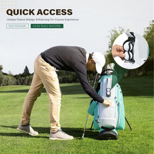 Load image into Gallery viewer, uniHimal Lightweight 7-Way Golf Stand Bag for Men &amp; Women (Green)
