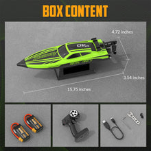 Load image into Gallery viewer, Brushless RC Boats for Adults, 30+MPH Fast Remote Control Boat with 2 Rechargeable Batteries for Lakes, 30+ Mins
