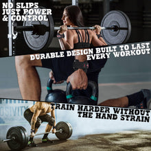Load image into Gallery viewer, Weight Lifting Hooks Heavy Duty Lifting Wrist Straps (JET RED, WOMEN-Wrist Size Small/Medium)
