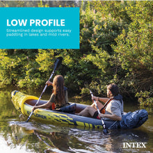 Load image into Gallery viewer, INTEX Explorer Inflatable Kayak 2-Person Portable Set with Paddles and Pump
