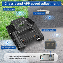 Load image into Gallery viewer, Smart Robot Car Kit with Robotic Arm HD Camera for Mega 2560, Utility Intelligent Tank Chassis Robotics Vehicle
