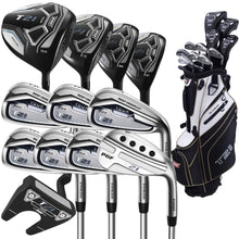 Load image into Gallery viewer, PGF T21 Men's Complete Golf Club Package Set[17-Pieces][Black][Hand: Right] [Length: Standard]
