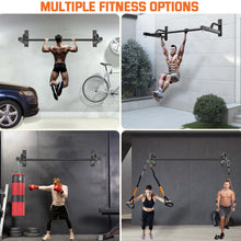 Load image into Gallery viewer, 2026 Upgrade Pull Up Bar Wall Mounted - Black
