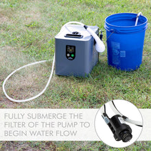 Load image into Gallery viewer, Hike Crew Portable Propane Tankless Water Heater &amp; Shower, LCD, Gray
