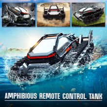 Load image into Gallery viewer, RC Tank - Amphibious Remote Control Car, Gesture Sensing RC Stunt Tank with 2 Rechargeable Batteries, 2.4GHz
