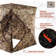 Load image into Gallery viewer, Rig'Em Right Outdoors HydeOut XL Blind, Optifade Subalpine
