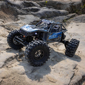 RC Truck UTB18 Capra 4WS 1/18th 4x4 RTR (Comes with Everything Needed to Run), Blue, AXI-1750T1
