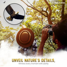 Load image into Gallery viewer, 10x50 Compact Binoculars for Adults - Long Distance View, High Powered Binoculars with Travel Case - Lightweight, Large Eyepiece, Water &amp; Fog Proof - Hunting, Bird Watching, Cruise
