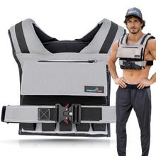 Load image into Gallery viewer, Gymnastics Power Weighted Vest Adjustable for Men and Women – Workout Weight Training Vest for Fitness, Running, Strength, Exercise &amp; Cross Training
