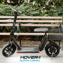Load image into Gallery viewer, Cargo Foldable Electric Scooter with 300W Brushless Motor, 16 mph Max Speed, 12” Tires, and 15 Mile Range Commuter Scooter
