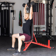 Load image into Gallery viewer, REP AB-3100 Adjustable Weight Bench | Matte Black FID Design | Foldable Fitness Platform for Home Gym | Flat Incline Decline Workout and Strength Training Bench
