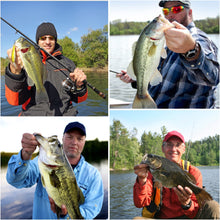 Load image into Gallery viewer, PLUSINNO Fishing Rod and Reel Combos - Carbon Fiber Telescopic Fishing Pole - Spinning Reel 12 +1 Shielded Bearings Stainless Steel BB
